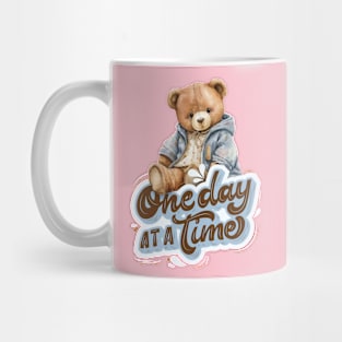 Teddy Bear One Day At A Time Mug